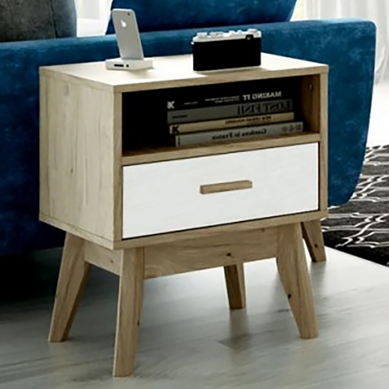 CALGERY OAK NATURAL WHITE MAT 