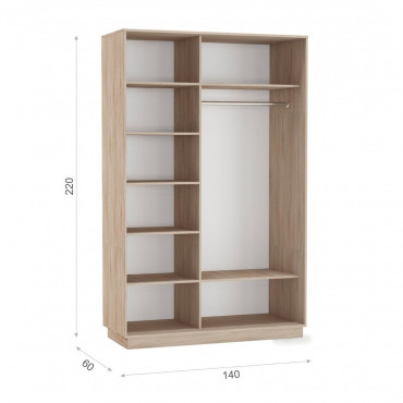 TETRIS 140X220 ZZ OAK SONOMA