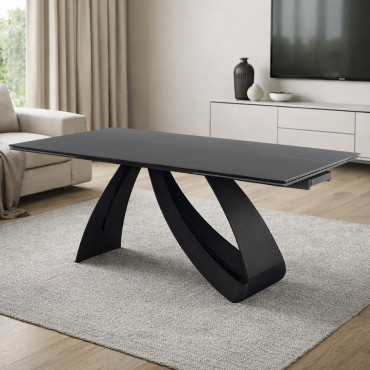 DUNA CERAMIC NOIR/BLACK (160-240)X90