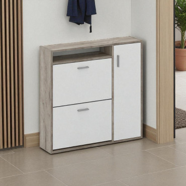 TOLEDO-1 KRAFT GREY/WHITE