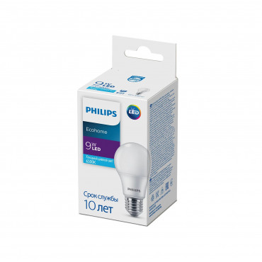 PHILIPS Ecohome LED Bulb 9W 720lm E27 865 RCA
