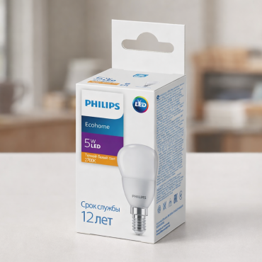 PHILIPS 5W 500LM E14 827P45NDFR
