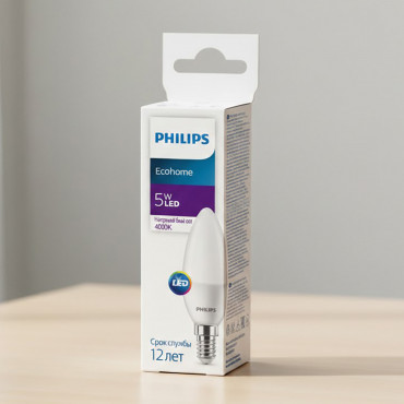 PHILIPS 5W 500LM E14 840B35NDFR