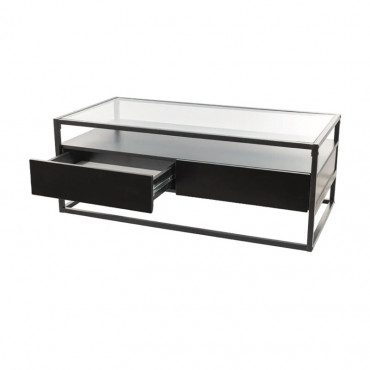 CARLO A TRANSPARENT+ BLACK/BLACK 110X55