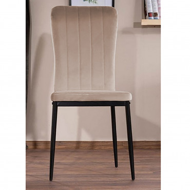 VIGO VELVET BLACK FRAME / C. BLUVEL BEIGE 40