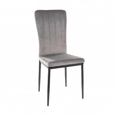 VIGO VELVET BLACK FRAME / GRAY BLUVEL 14