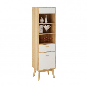 CALGARY OAK NATURAL WHITE MAT COMPACT