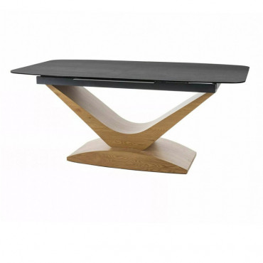 DOLCE CERAMIC GREY PIETRA DI SAVOIA/OAK 180(240)X95