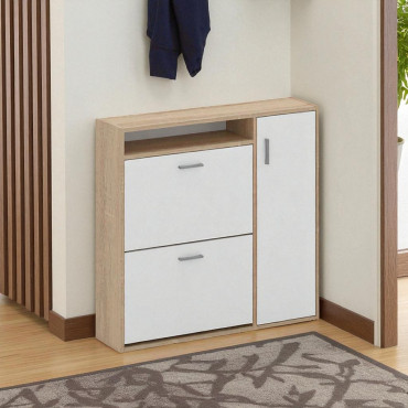 TOLEDO-1 OAK SONOMA/WHITE