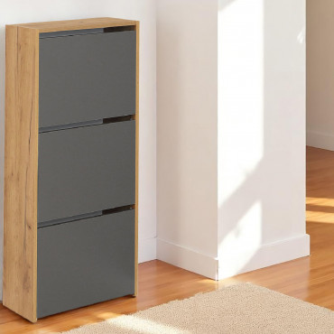 MF.04.05.000 OAK KRAFT GOLD K 003 PW GRAFIT GREY 0162 PE