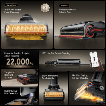 DREAME H15 Pro Heat wet and dry Vacuum Cleaner (HHR48A)