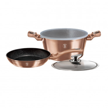 BrlBH/6200 24Cm Rose Gold 3PC