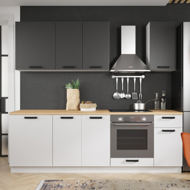 NIKA NEO ANTRACITE WHITE