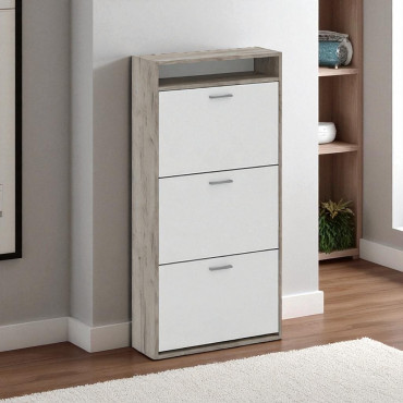 TOLEDO NICHE OAK KRAFT GREY/WHITE