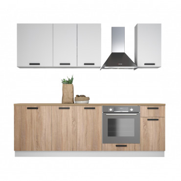 NIKA NEO 2.4M WHITE/OAK SONOMA