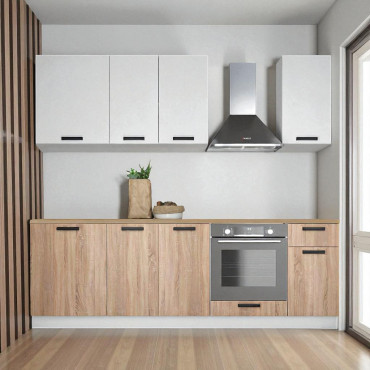 NIKA NEO 2.4M WHITE/OAK SONOMA