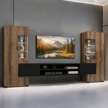 COBY MONASTERY OAK BLACK ONYKS COMPACT