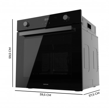 CECOTEC M226001 GLASS BLACK A