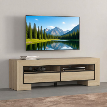 CUBA 2-2 DRAWER TV SIDEBOARD 24DEOC40