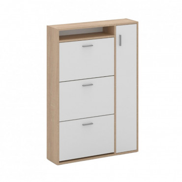 TOLEDO-2 OAK SONOMA/WHITE