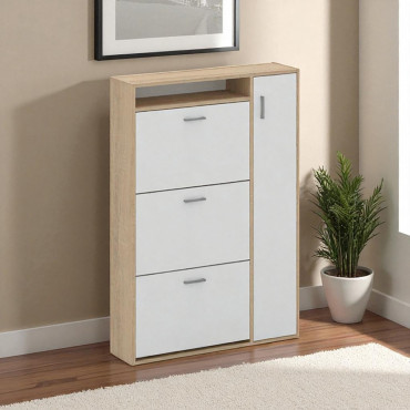 TOLEDO-2 OAK SONOMA/WHITE