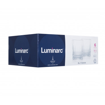 LUMINARC Elysees 6ps 300ml