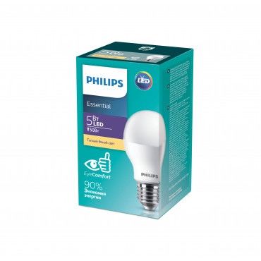 PHILIPS ESS LED Bulb 5W E27 3000K 230V