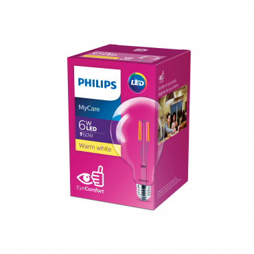 PHILIPS LED Classic 6-60W G120 E27 830 CL ND