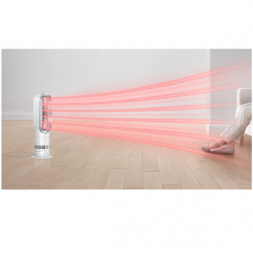 DYSON AM09 White/Satin Silver