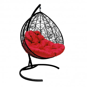 Double rattan Red Black 