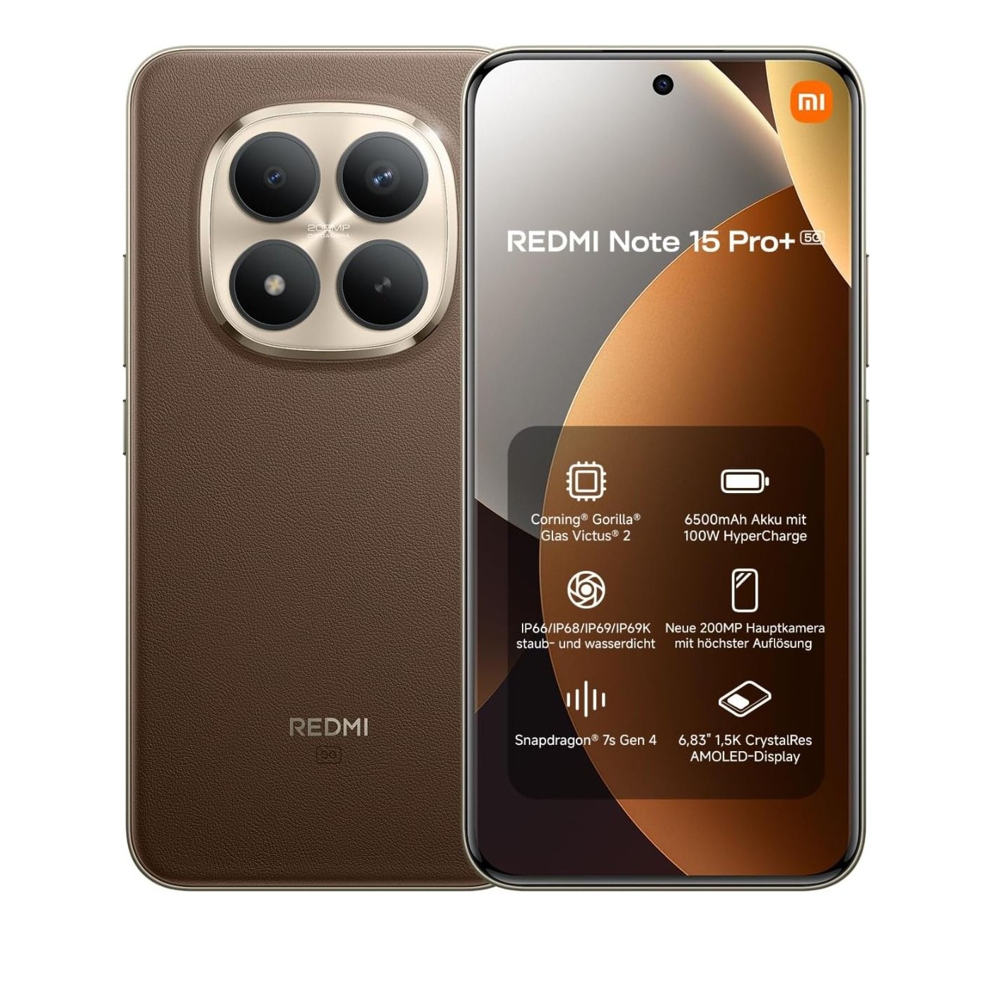 XIAOMI REDMI Note 15 Pro + 5G 8GB/256GB Mocha Brown