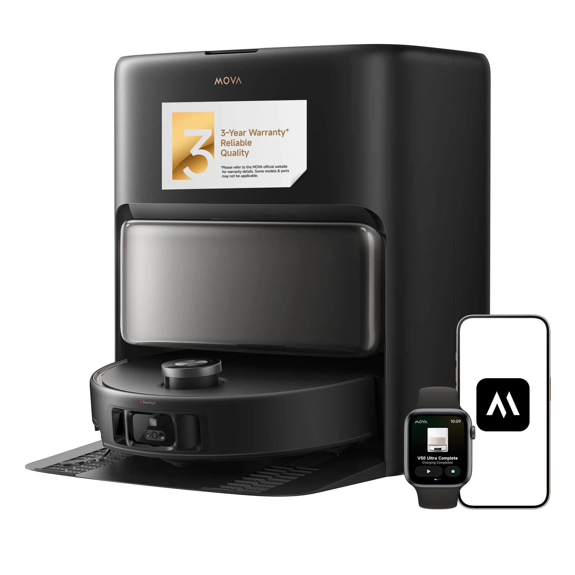 MOVA V50 Ultra Complete Black RLV72LE-1